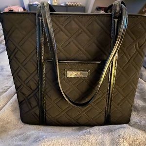 Vera Bradley purse NWT, SF. Small black trimmed Vera classic black in Macys box.